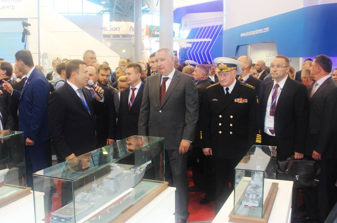 VIII Военно-морской салон начал работу в Санкт-Петербурге